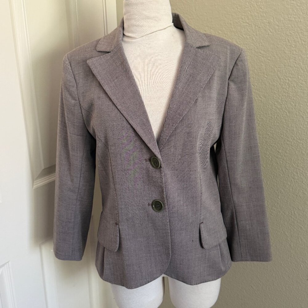 Max Studio MSSP Tan Brown Blazer 12